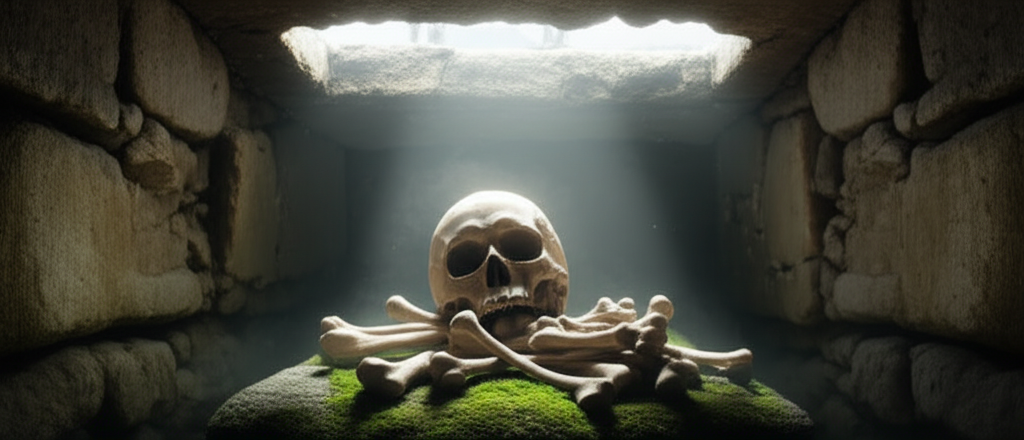 Skull and Bones tomb building